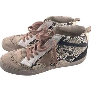 Shu Shop Paulina Snake Sneaker Shoes